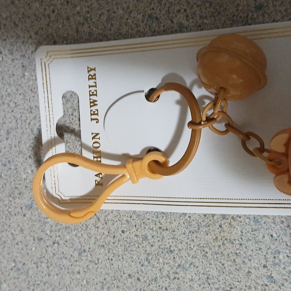 MONSTER KEYCHAIN/BAG CHARM W/BELL - Picture 4 of 4